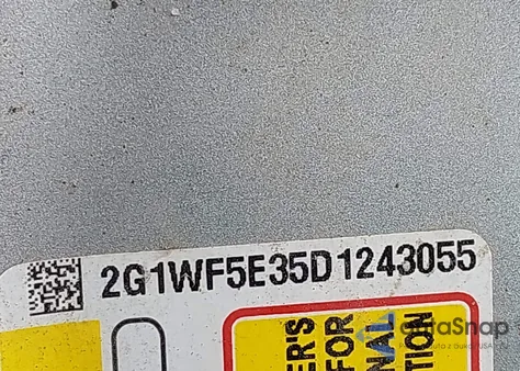 2013 Chevrolet Impala Ls из США, поврежденный, VIN 2G1WF5E35D1243055